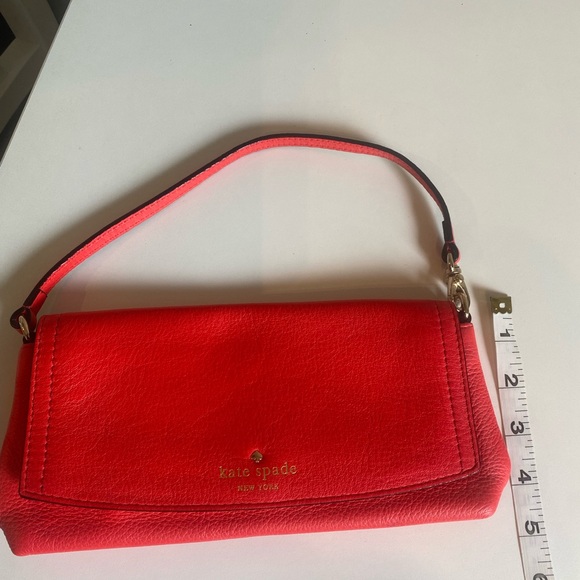 Kate Spade Vibrant Red Clutch - Picture 5 of 7